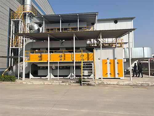 河南龍佰廢氣凈化項目